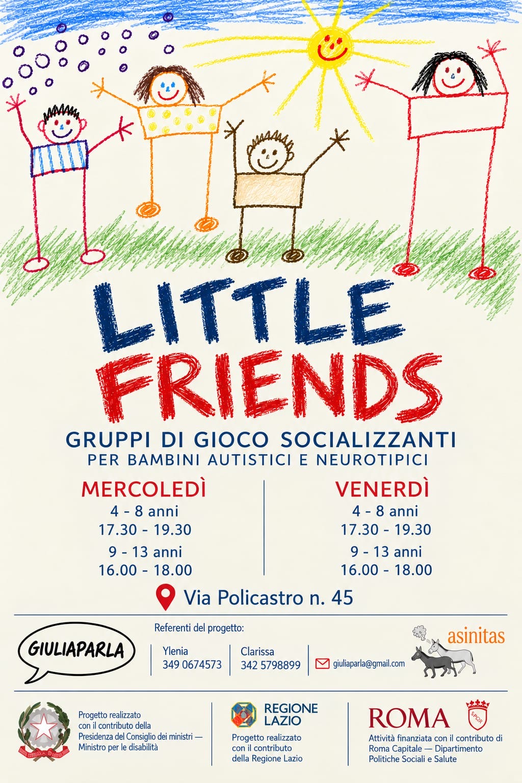 Locandina Little Friends